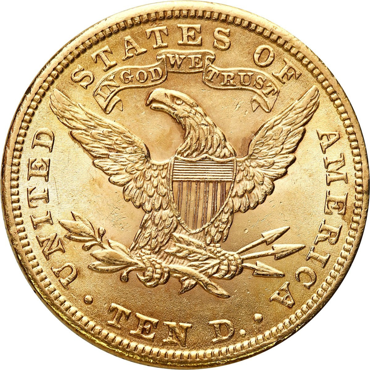USA. Złote 10 dolarów 1901 Filadelfia